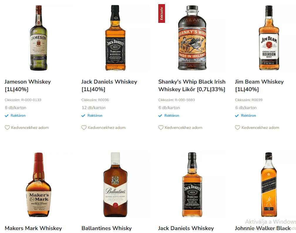 Ezek a leginkább kedvelt whisky fajták